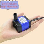 100GPH Muilt Function Water Pump CHA-280 5W Quiet Small Tank Pump for Cooling,Growing Systems and Pet Fountain