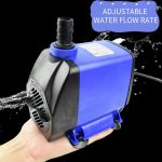 CONQUERALL CHA Big Pond Pump (3100-3800L/H, 55-98W) Durable Fountain and Shrimp Pump