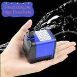 CHA-450 150GPH 550L/H AC Submersible Pump 8W Durable Water Pump for Aquariums,Fountains,Pump Hydroponics
